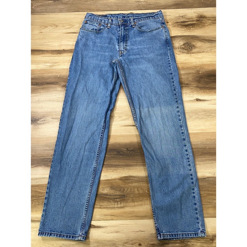 Levi's 550 Jeans Mens 34x34 Classic‎ Heritage Cotton Relaxed Leg Blue Denim